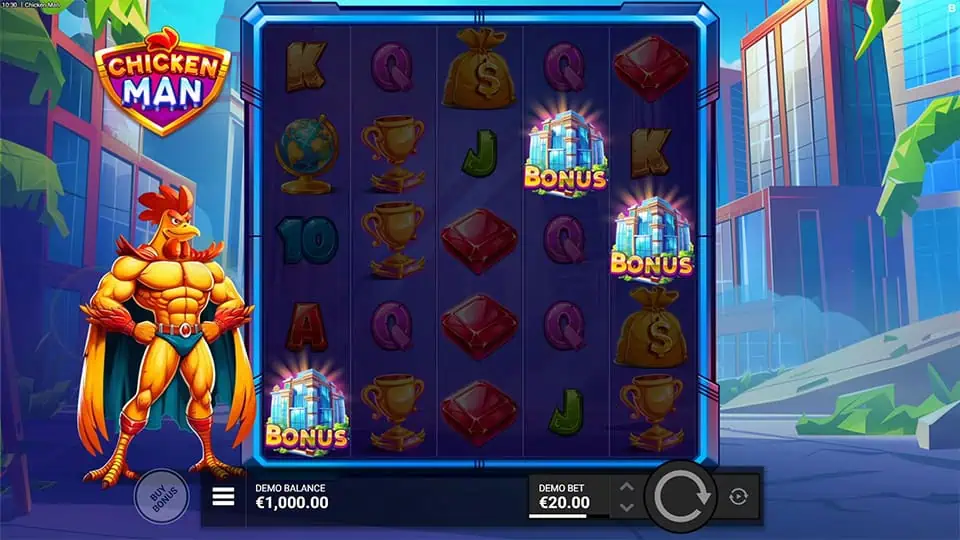 Chicken Man slot free spins