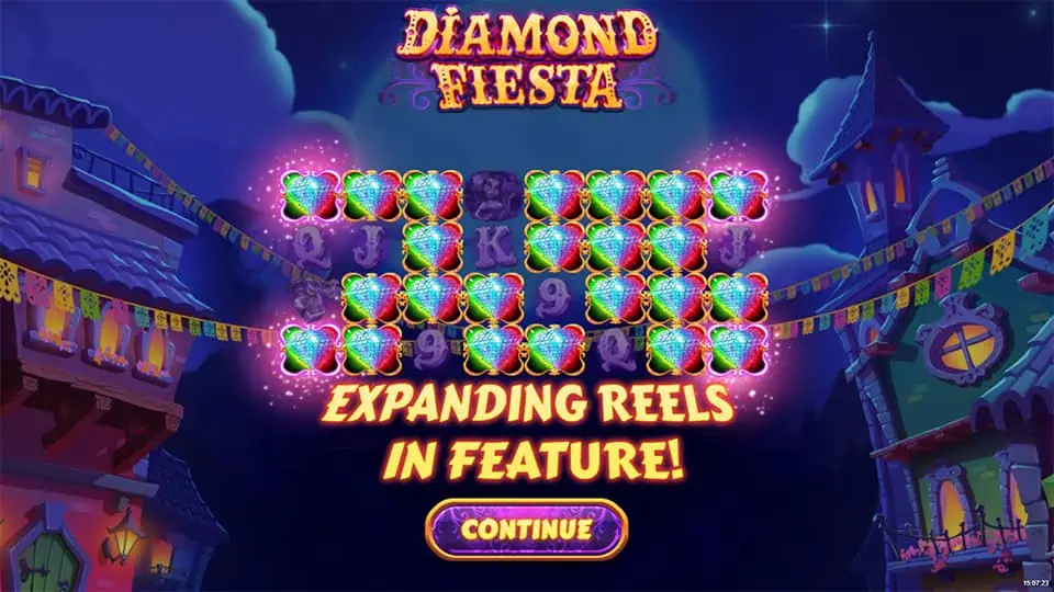 Diamond Fiesta slot features