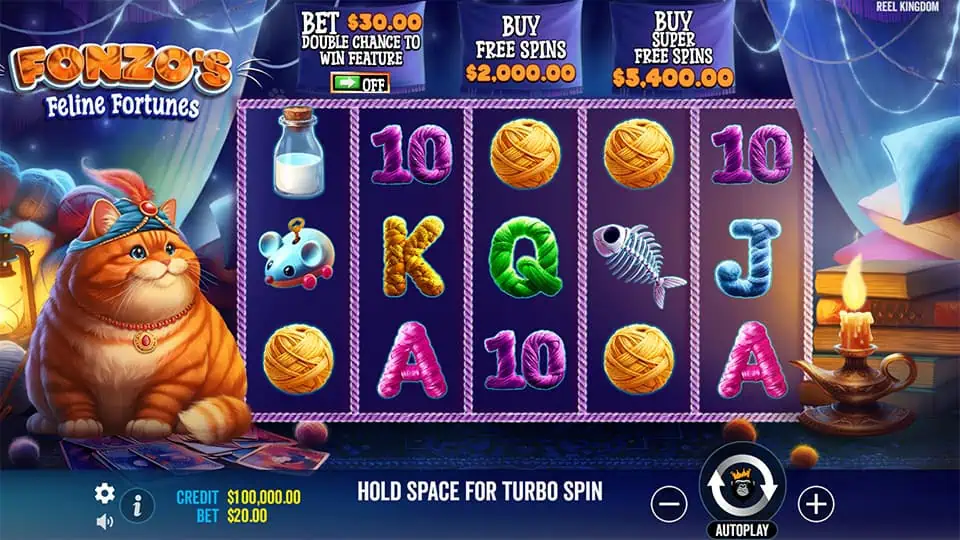 Fonzos Feline Fortunes slot