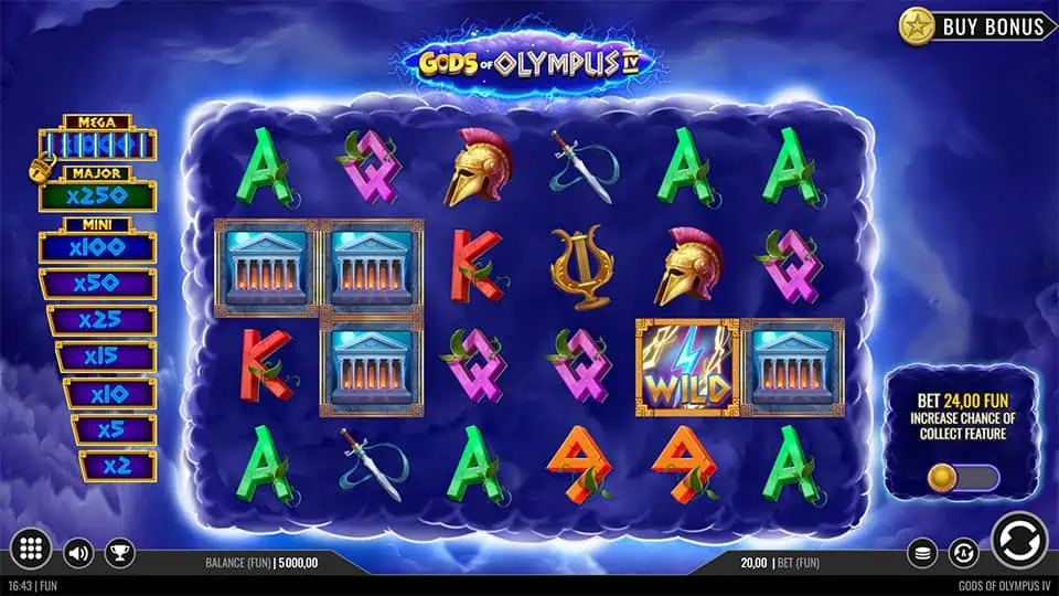 Gods of Olympus 4 slot