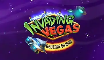 Invading Vegas Revenge on Mars slot cover image