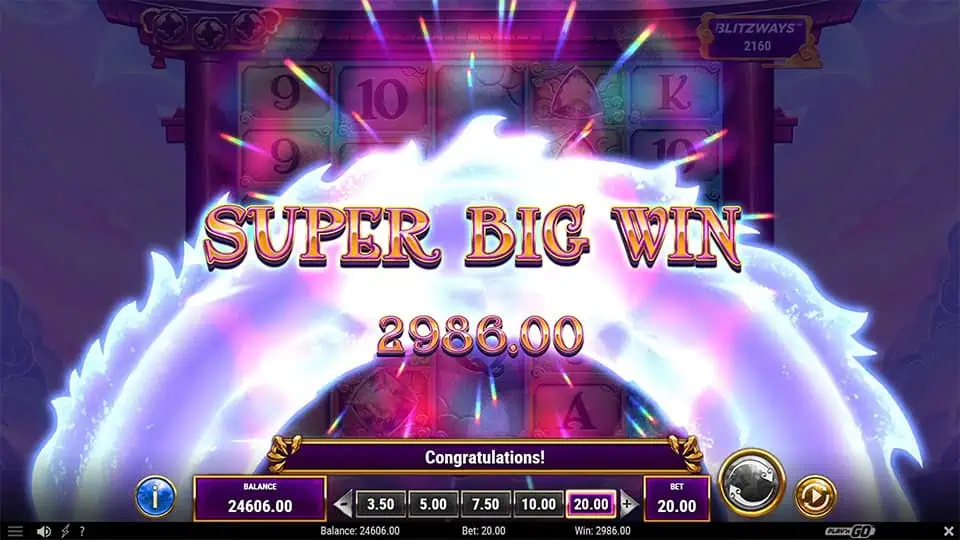 Legacy of Gems Blitzways slot big win