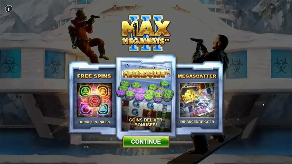 Max Megaways 3 slot features