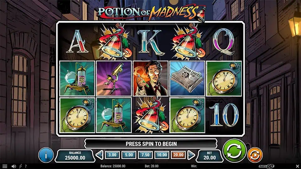 Potion of Madness slot