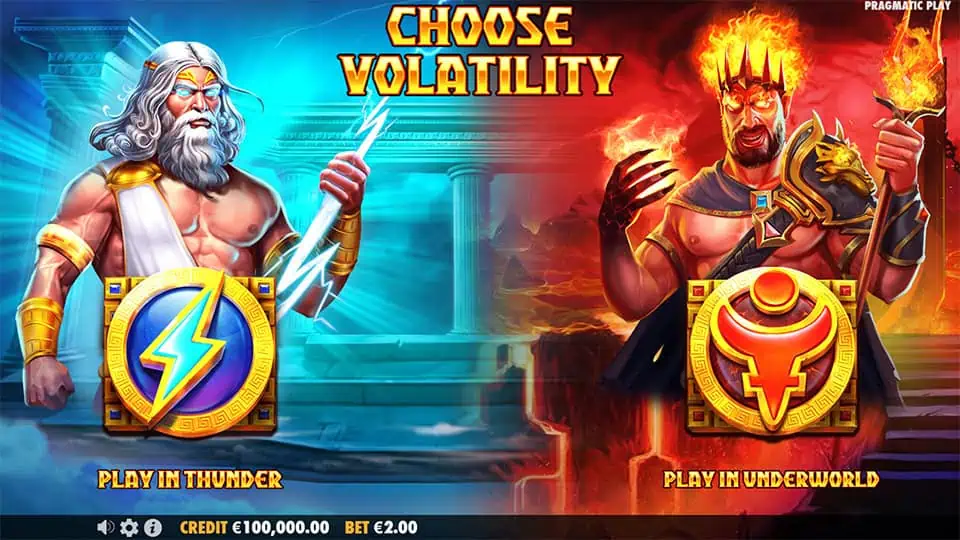 Thunder vs Underworld slot features