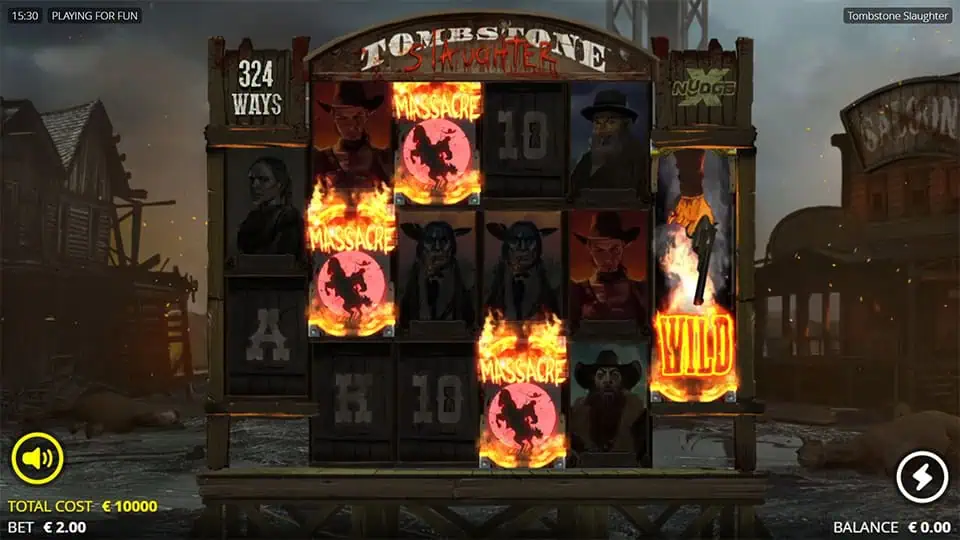 Tombstone Slaughter El Gordos Revenge slot free spins