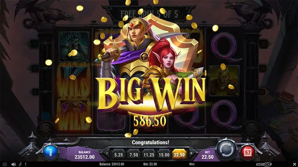 Tower Quest Legacy slot big win