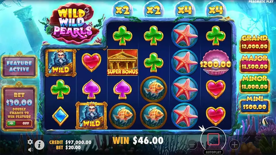 Wild Wild Pearls slot free spins