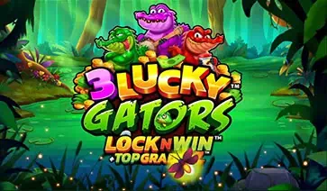 3 Lucky Gators slot cover image