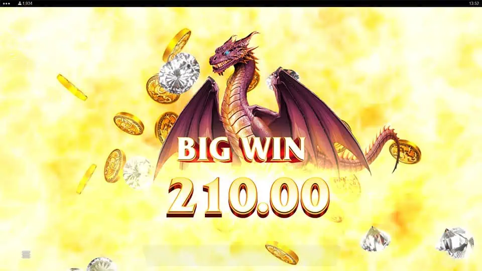 Age of Conquest Diamonds Dragons slot big win