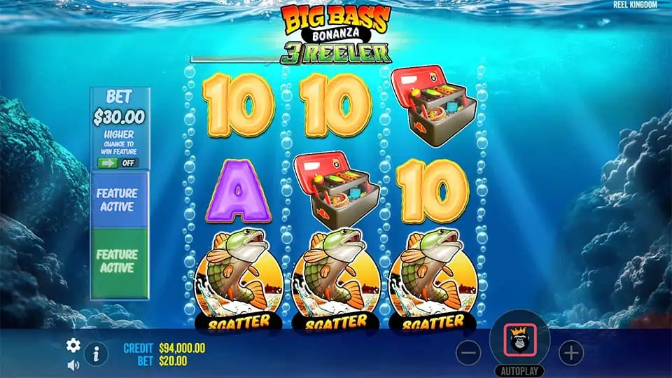 Big Bass Bonanza 3 Reeler slot free spins