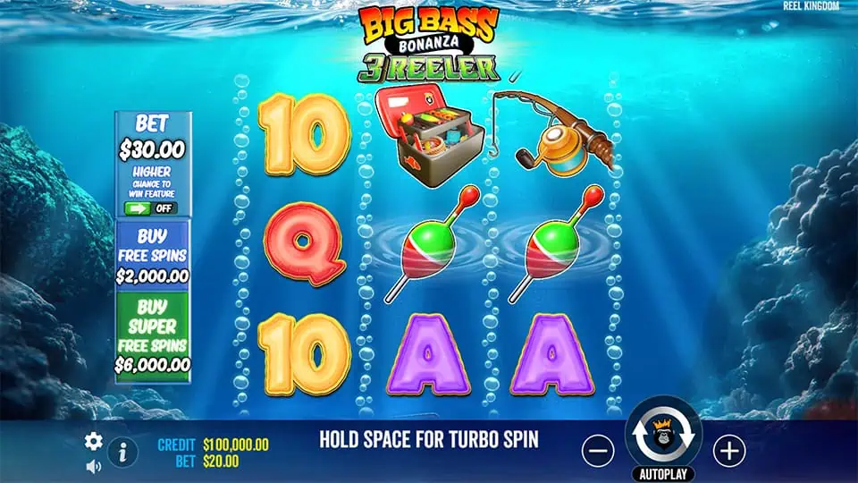 Big Bass Bonanza 3 Reeler slot