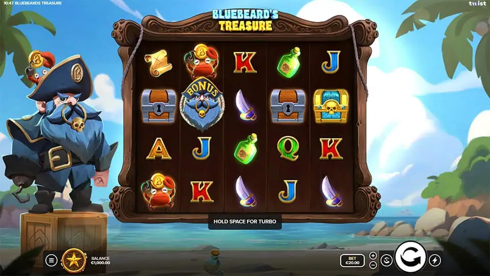 Bluebeards Treasure slot