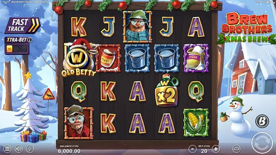 Brew Brothers Xmas Brew slot