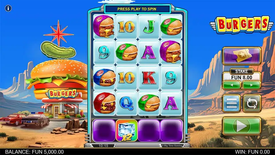 Burgers slot