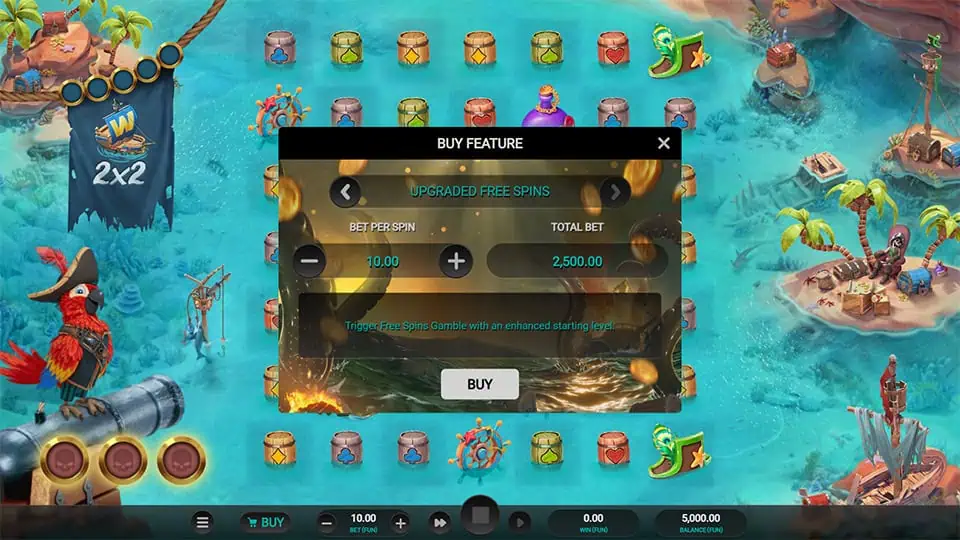 Krakens Cove slot bonus buy