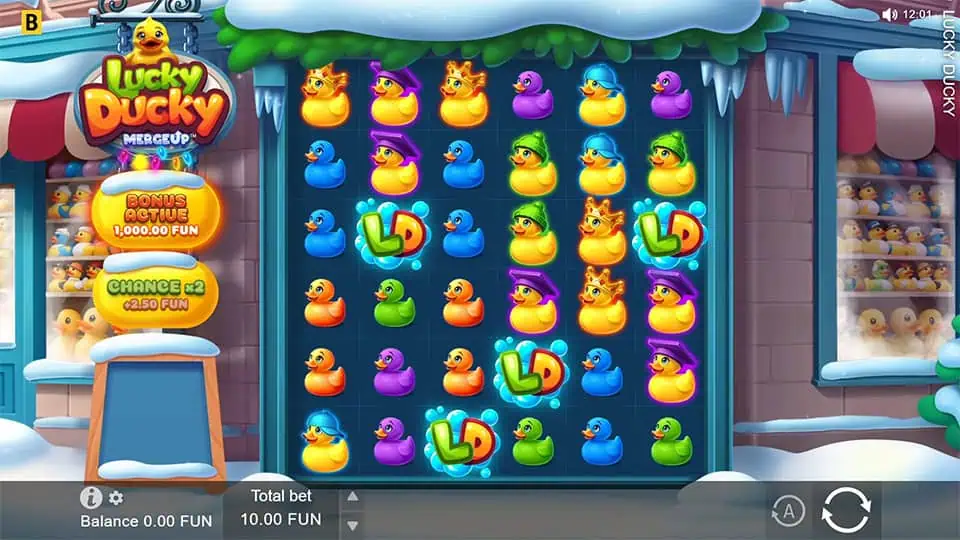 Lucky Ducky X Mas Edition slot free spins