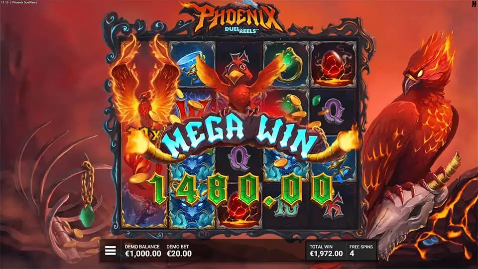 Phoenix DuelReels slot big win