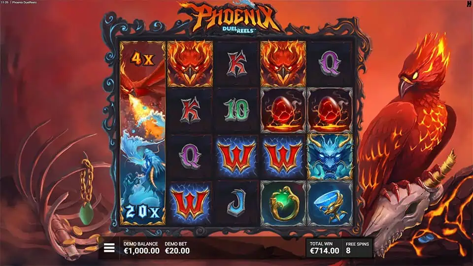 Phoenix DuelReels slot feature duelreels