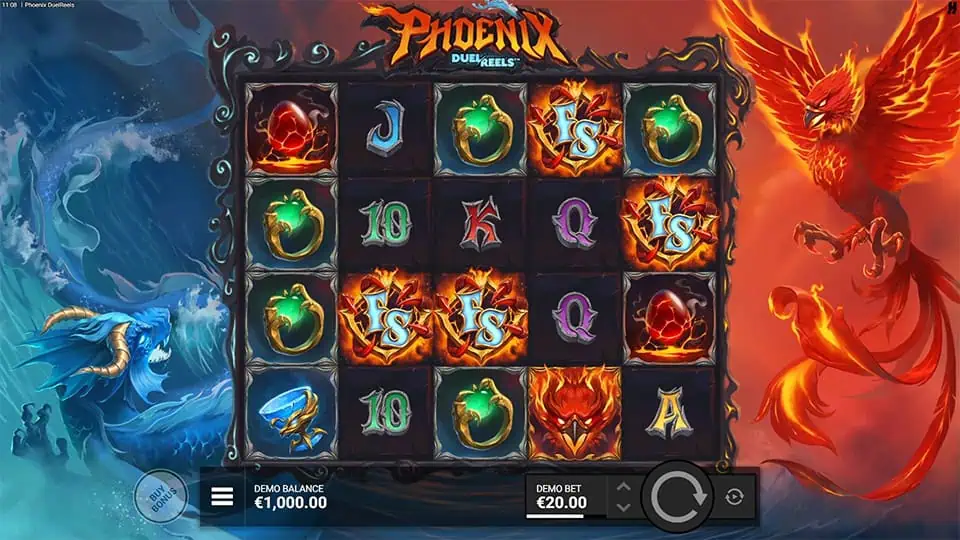 Phoenix DuelReels slot free spins