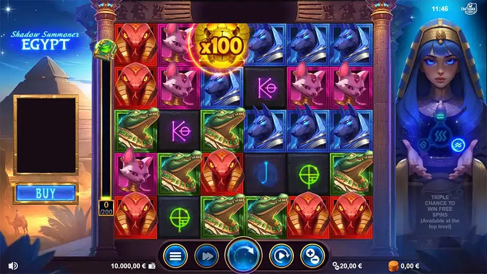 Shadow Summoner Egypt slot