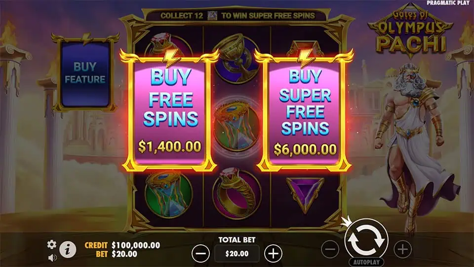 Gates of Olympus Pachi slot bonus buy