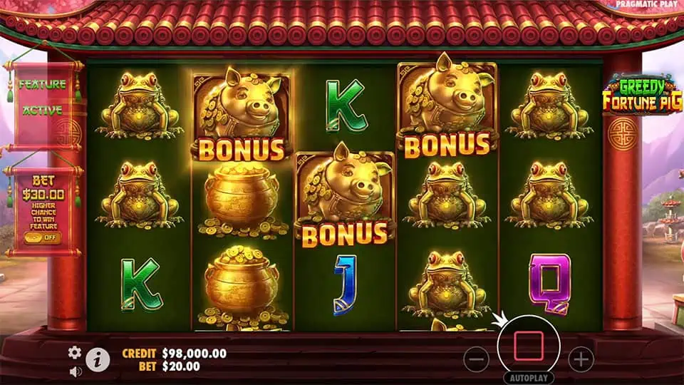 Greedy Fortune Pig slot free spins