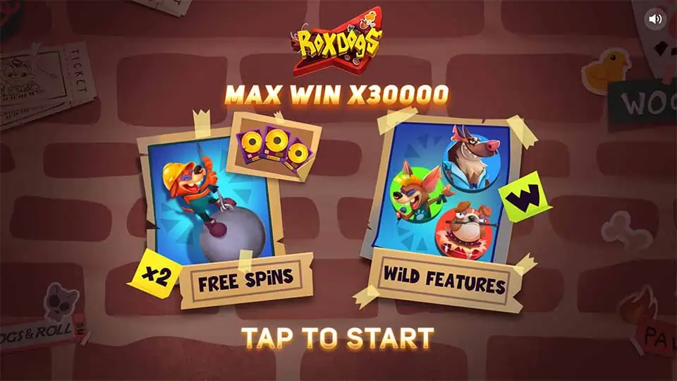 RoxDogs slot features