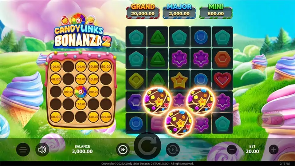 Candylinks Bonanza 2 slot free spins