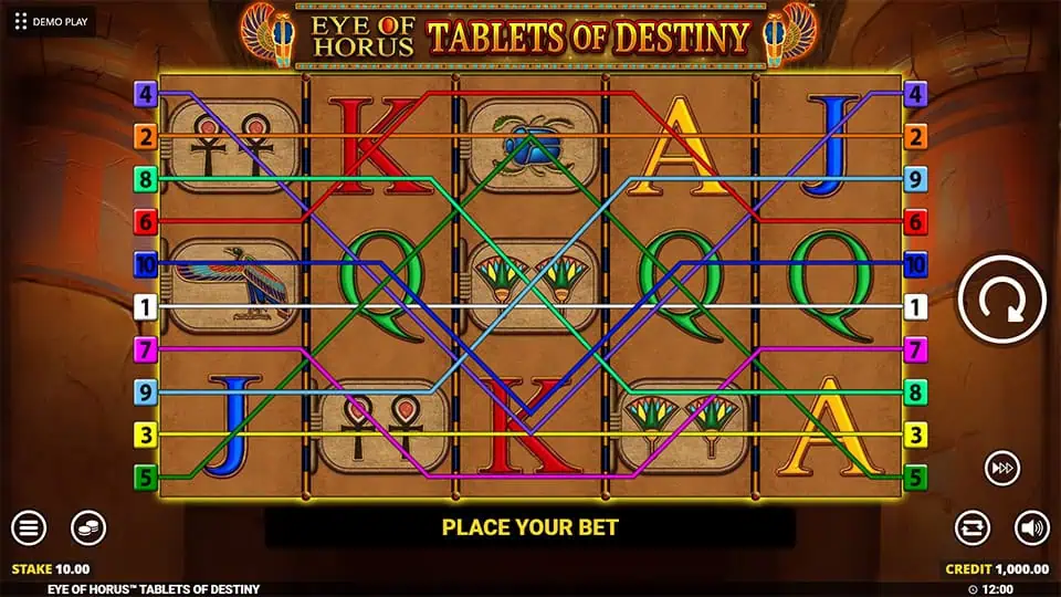 Eye of Horus Tablets of Destiny slot