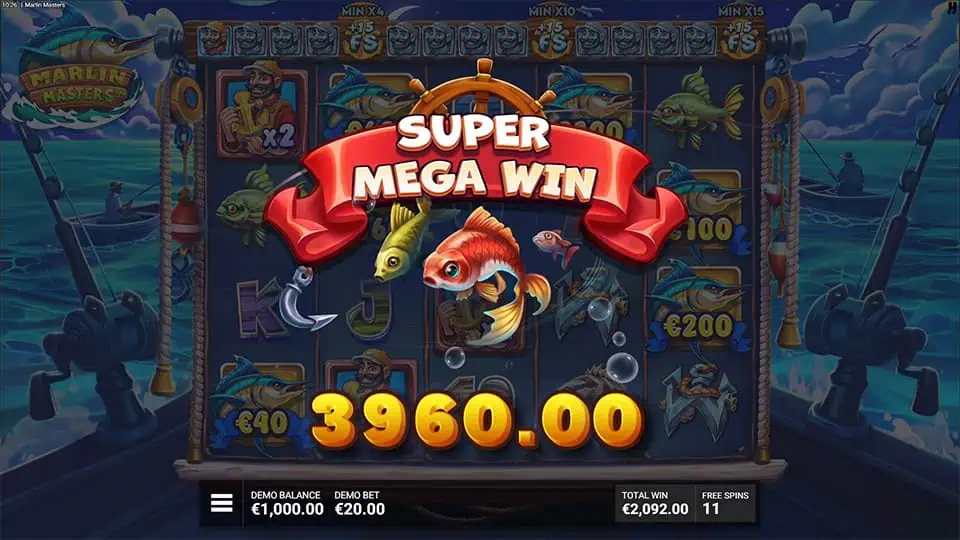 Marlin Masters slot big win