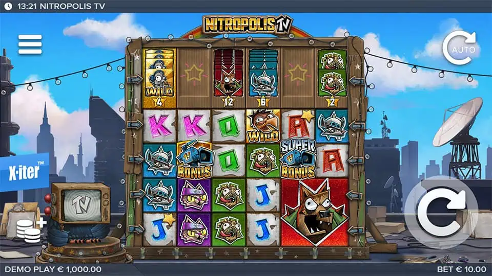 Nitropolis TV slot