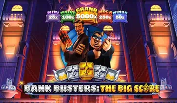 Bank Busters The Big Score slot cover image