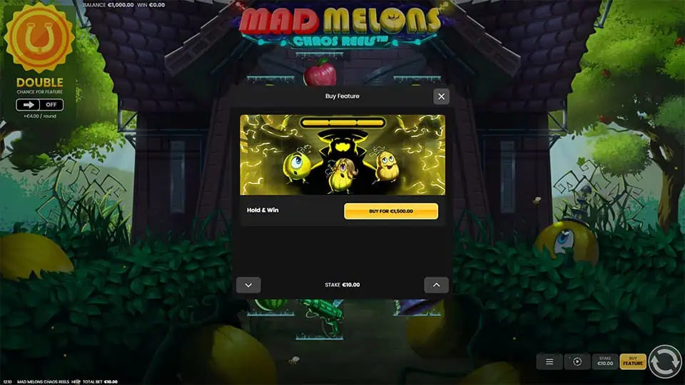 Mad Melons Chaos Reels slot bonus buy