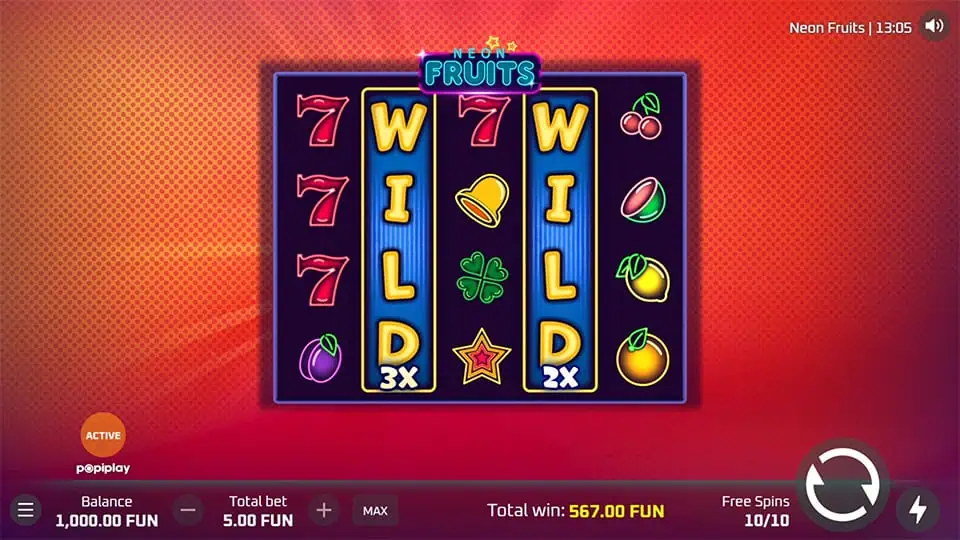 Display of multiplier wilds ranging from 2x to 200x in game features.