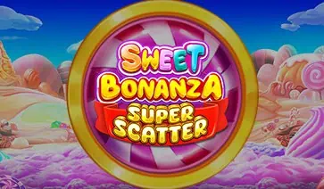 Sweet Bonanza Super Scatter slot cover image