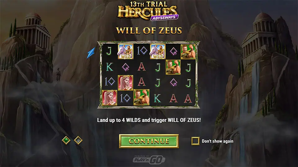 13th Trial Hercules Abyssways slot homepage