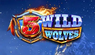 5 Wild Wolves logo with flaming design over snowy mountain backdrop.