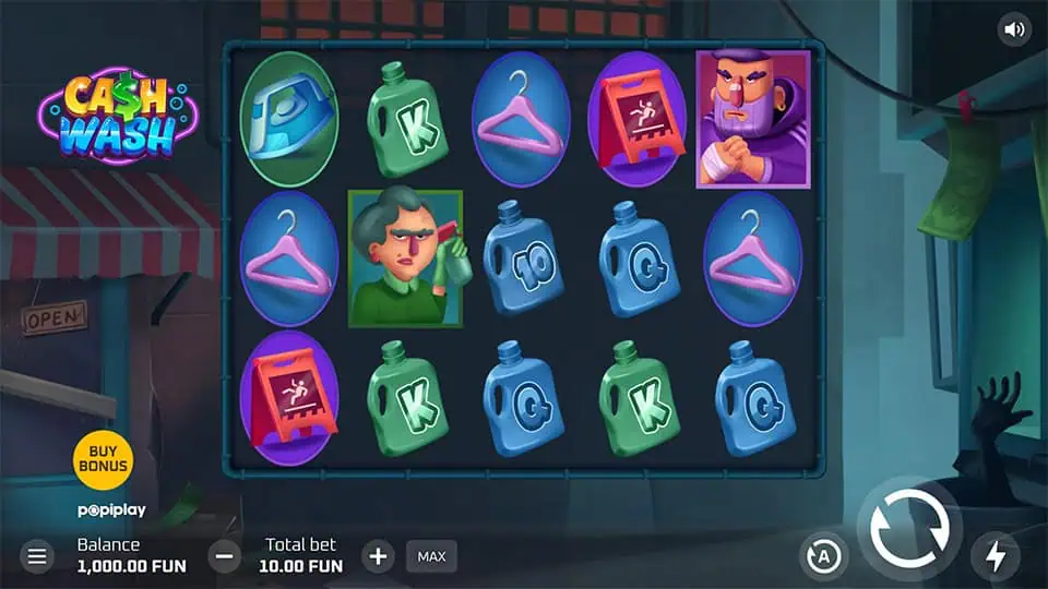 Cash Wash slot game preview 1