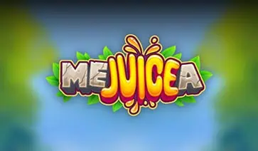 Mejuicea slot logo with fruity design over forest background, representing the game’s official branding.