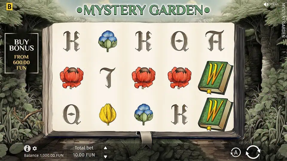 Mystery Garden slot game preview 1