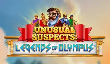 Unusual Suspects Legends of Olympus slot cover image