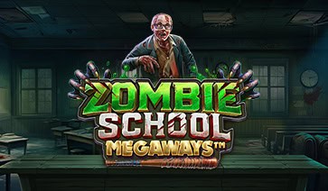 Zombie School Megaways slot cover image