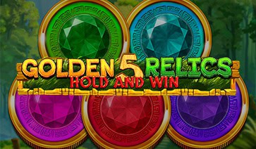 5 Golden Relics: Hold & Win slot cover image