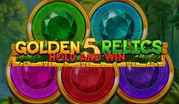 5 Golden Relics: Hold & Win slot cover image