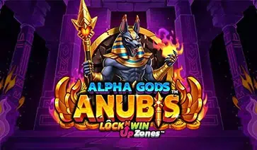 Alpha Gods Anubis slot cover image