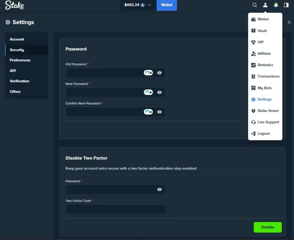 Bonustiime_Stake_2FA_Setting