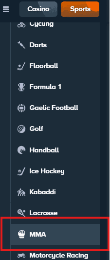 Bonustiime_Stake_MMA_Menu