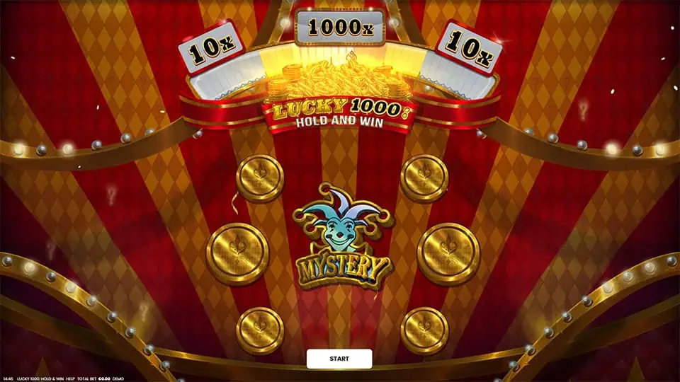 Lucky 1000 Hold Win slot homepage 1