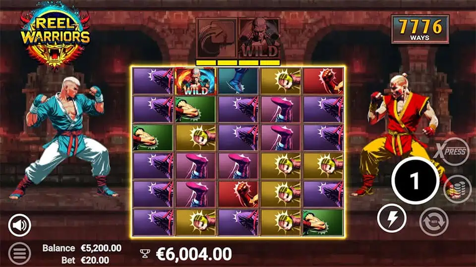 Reel Warriors slot feature wild